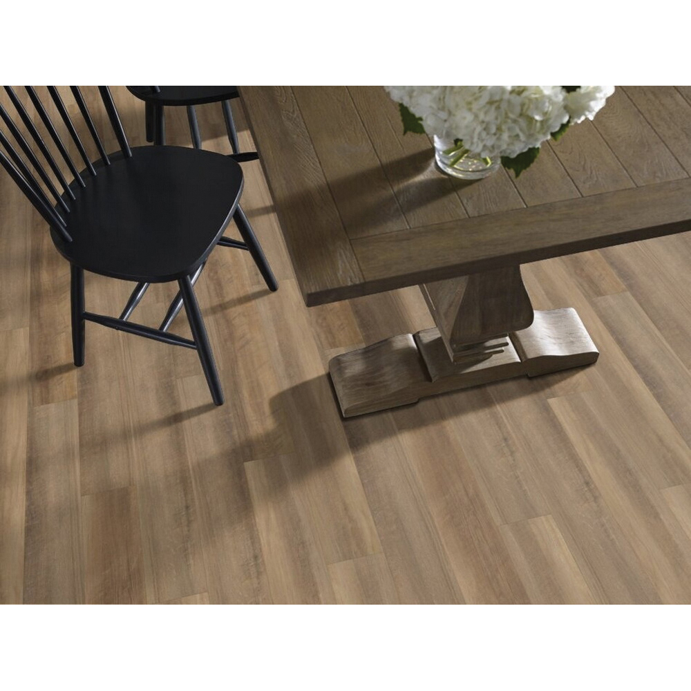Shaw Floors Floorte Classic, Valore Plus Series 2545V-00203 Flooring Plank, Malt, 48 in L, 6 in W, Micro Bevel Edge - 2