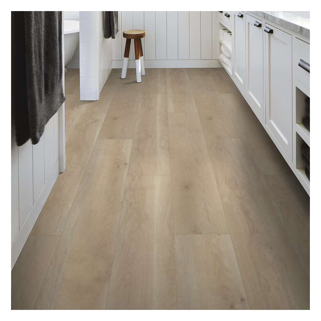 Shaw Floors Floorte Pro, Paragon HD Series 3038V-02048 Flooring Plank, Cambridge, 48 in L, 7 in W, Pressed Bevel Edge - 3