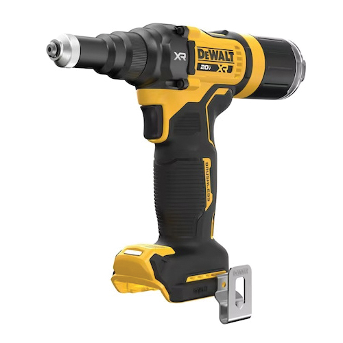 DEWALT 20V MAX XR DCF403B Rivet Tool, Tool Only, 20 VDC, 3/32, 1/8, 5/32, 3/16 in Dia Rivet, 0.98 in L Stroke