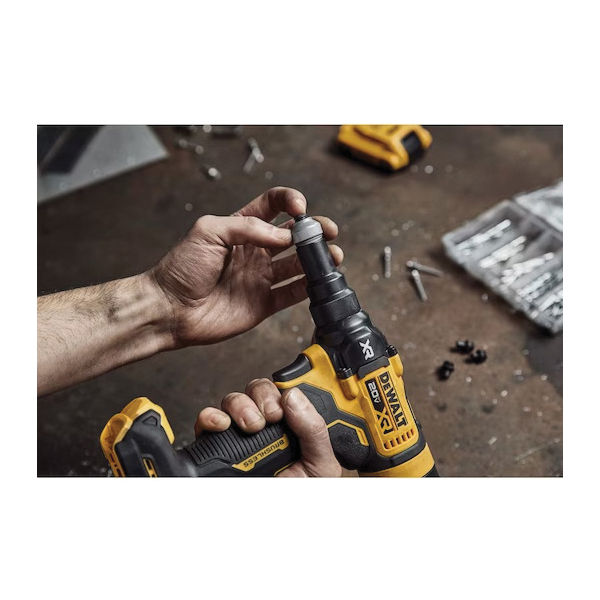 DEWALT 20V MAX XR DCF403B Rivet Tool, Tool Only, 20 VDC, 3/32, 1/8, 5/32, 3/16 in Dia Rivet, 0.98 in L Stroke