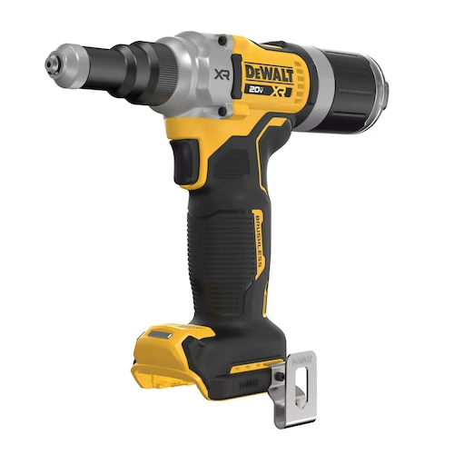 20V MAX XR DCF414B Rivet Tool, Tool Only, 20 VDC, 3/16, 15/64, 1/4 in Dia Rivet, 4500 lbf Rivet Setting Force
