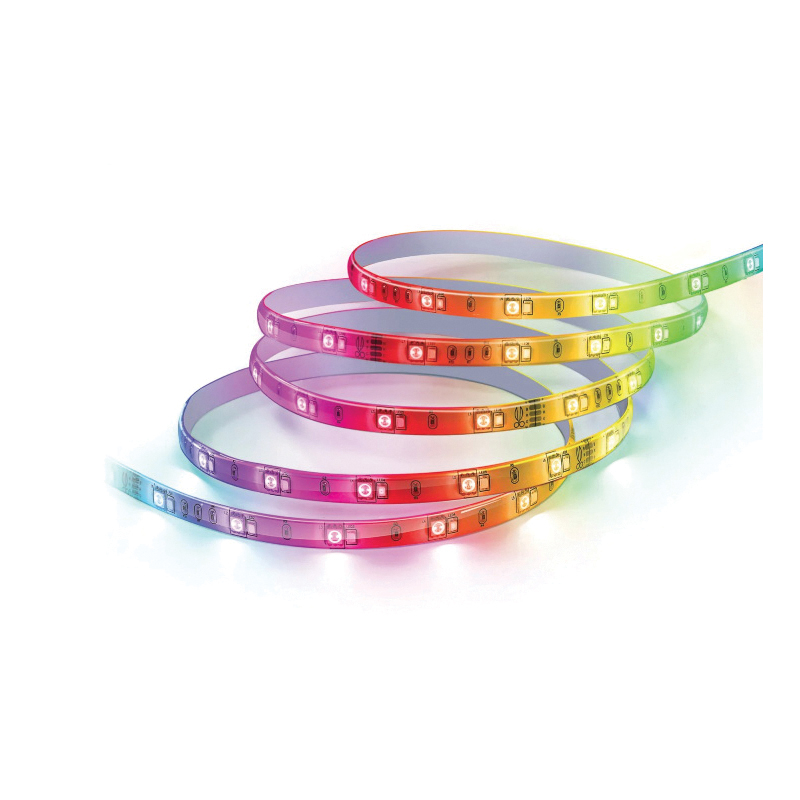 Feit Electric TAPE192/RGBW/AG Smart Wi-Fi Strip Light, 120/240 V, 10 W, Integrated LED Lamp, Multi-Color Light