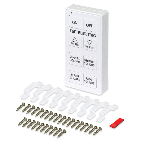Feit Electric TAPE192/RGBW/AG Smart Wi-Fi Strip Light, 120/240 V, 10 W, Integrated LED Lamp, Multi-Color Light