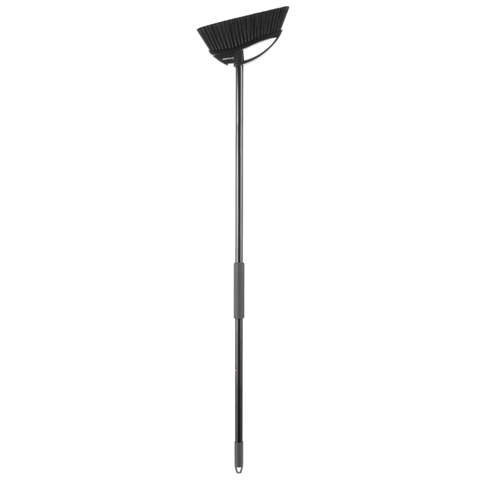 O-Cedar PowerCorner 168217 Outdoor All-Terrain Broom, 12 in Sweep Face, Plastic Bristle, 54 in L, Steel Handle - 4