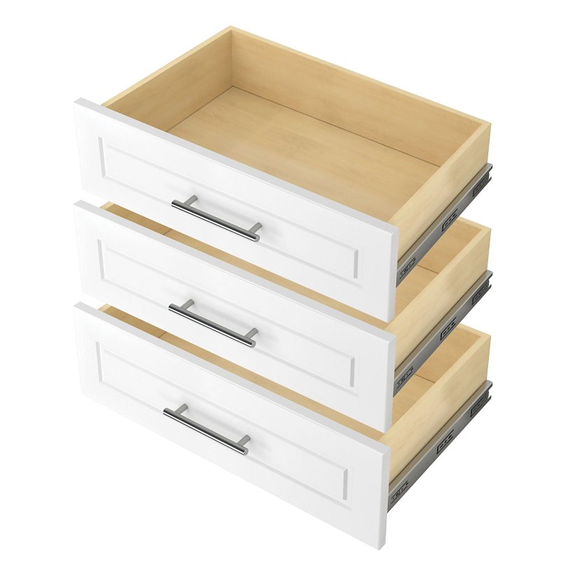 Deluxe 680174-WH Drawer Set, Wood, White