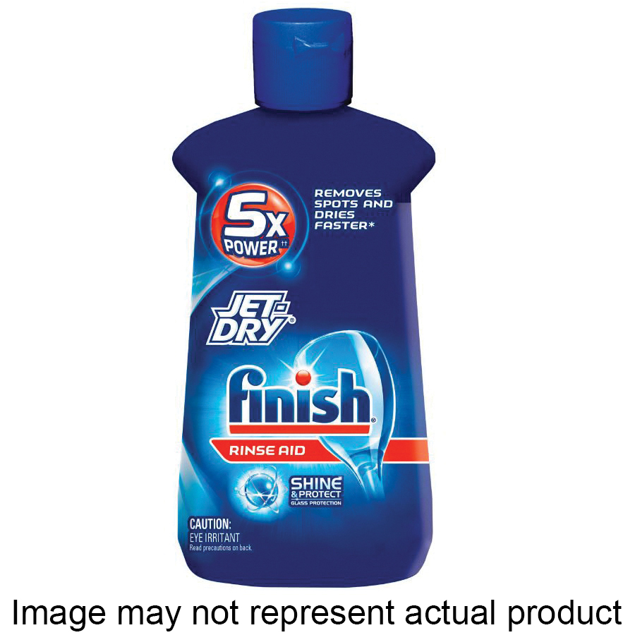 Jet-Dry 5170088876 Dishwasher Rinse and Drying Agent, 23 oz, Bottle, Liquid, Blue