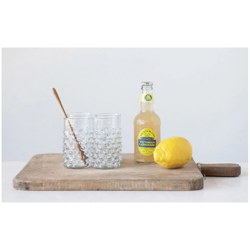 Creative Co-Op At The Table Series DF2475 Hobnail Drinking Glass - 2