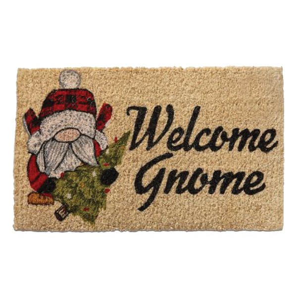 Coir Door Mat 30in x 18in - Welcome Horse