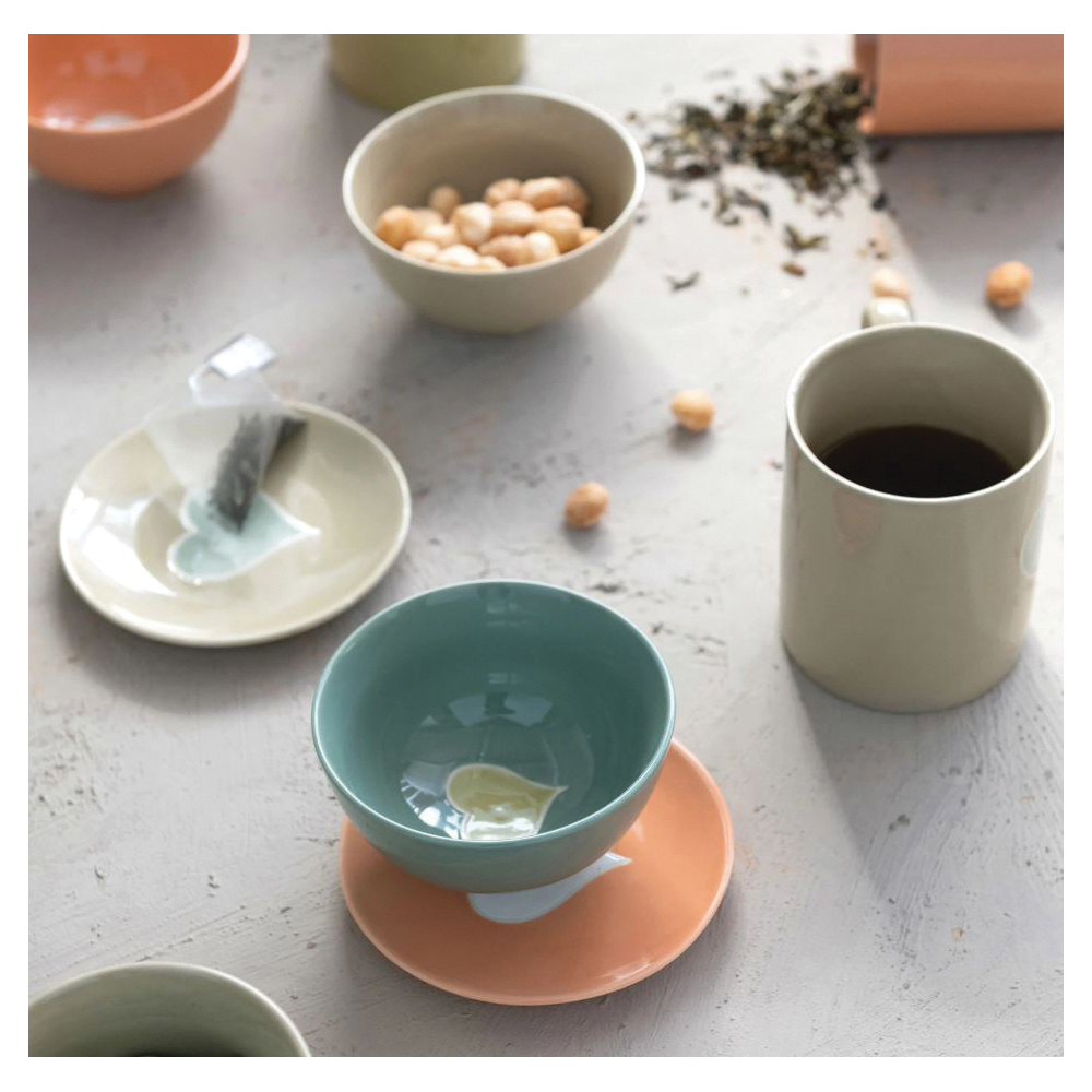 Creative Co-Op Bits and Bobs Series DF6587A Bowl, Round, 4-1/2 in Dia, 2-1/4 in L, Stoneware - 2