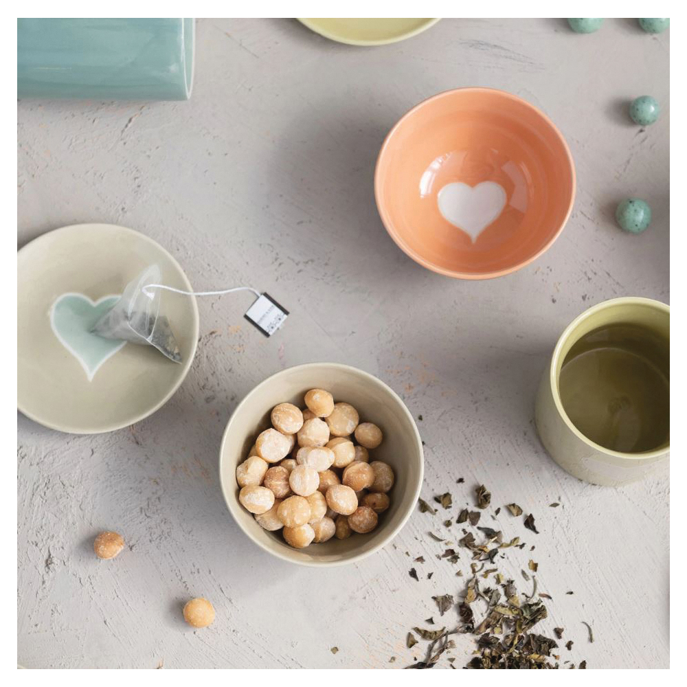 Creative Co-Op Bits and Bobs Series DF6587A Bowl, Round, 4-1/2 in Dia, 2-1/4 in L, Stoneware - 4