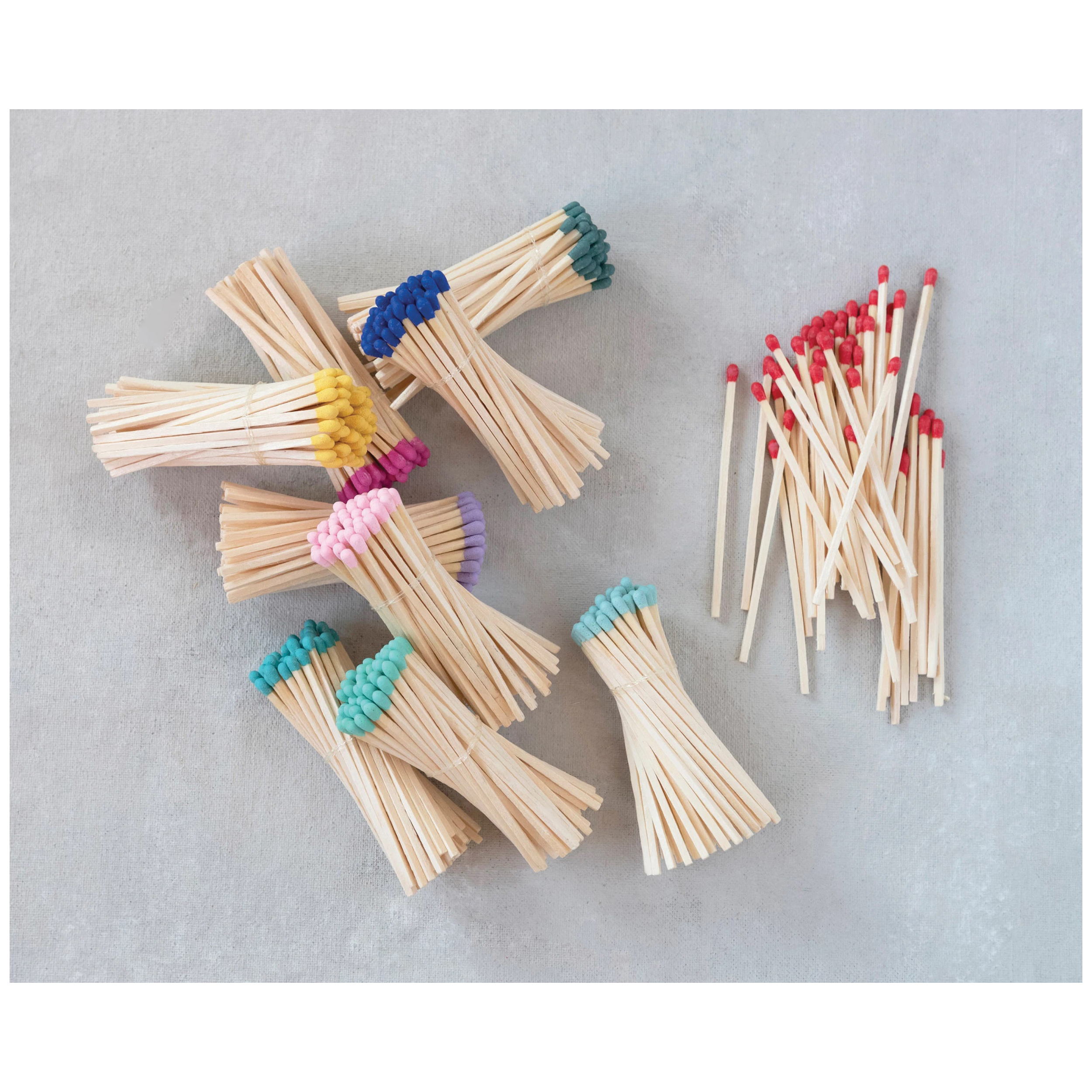 Creative Co-Op Flaire Series DF5958 Safety Matches, 150-Stick, Paper/Poplar Wood Stick - 4