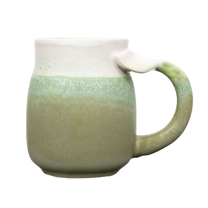 Creative Co-Op Shoreline Series DF1494A Mug, 16 oz, Stoneware - 4