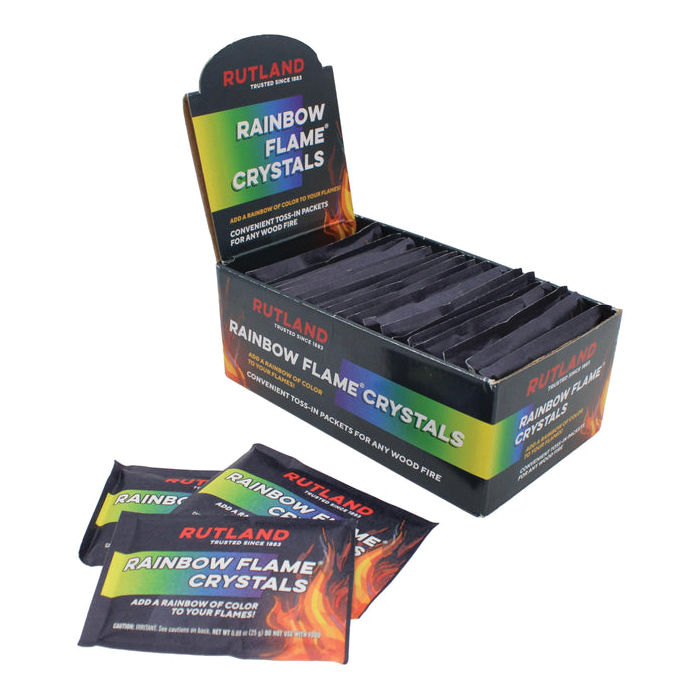 Rutland Rainbow Flame 715P Rainbow Flame Crystal, Blue/Green - 2