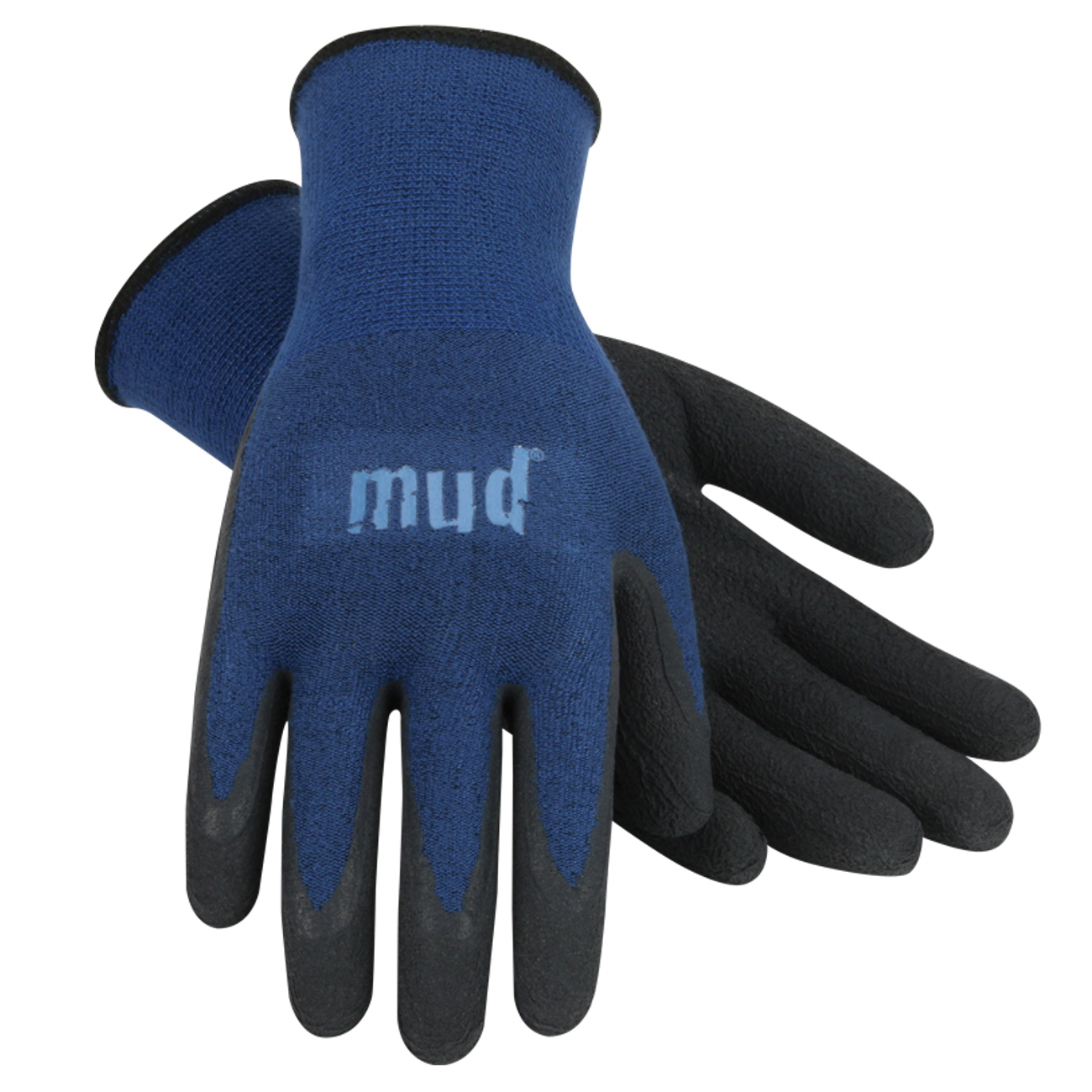 SM7196B/Y Coated Gloves, Y, Latex Coating, Bamboo Fiber Glove, Cadet Blue