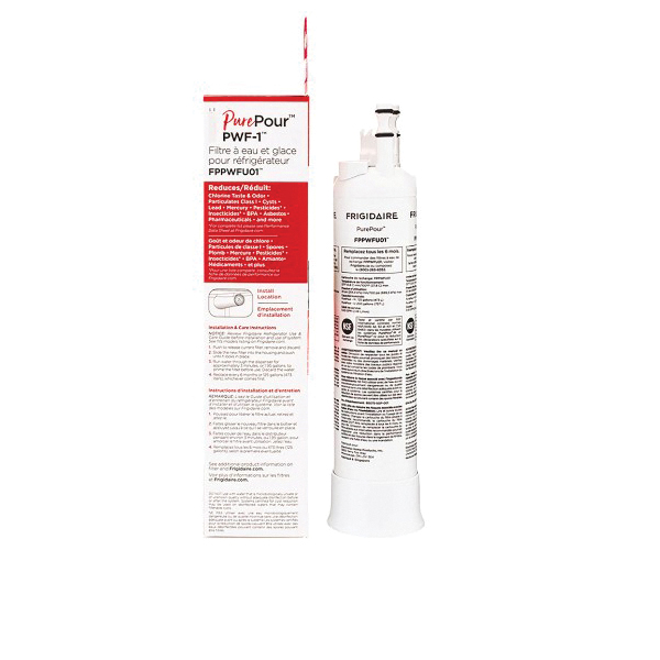 Refrigerator Filter, Frigidaire, Purepour Water and Ice, 0.65 gpm - 4