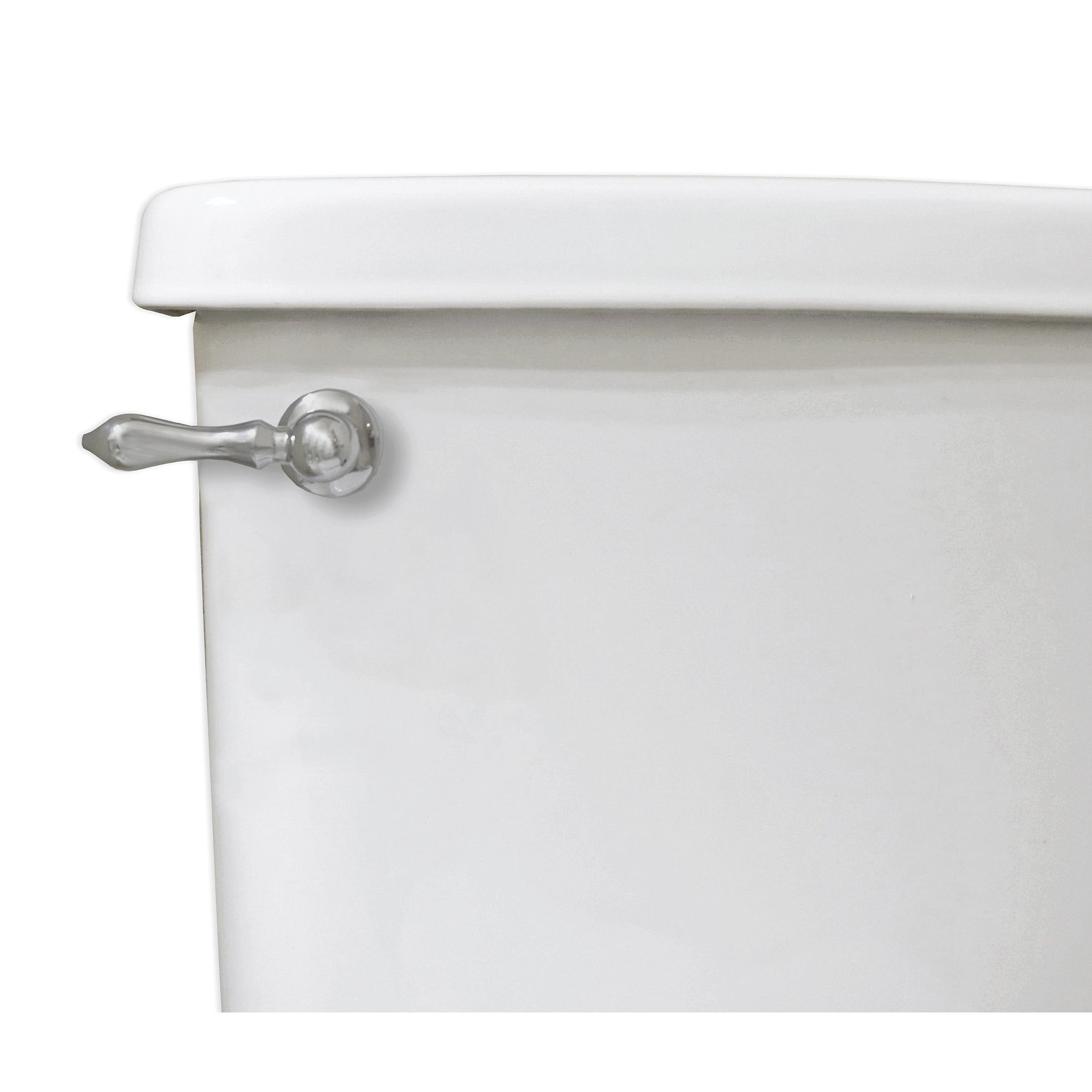 12060 Universal Decorative Toilet Handle, 9-3/4 in L Flush Arm, Plastic, Brushed Nickel