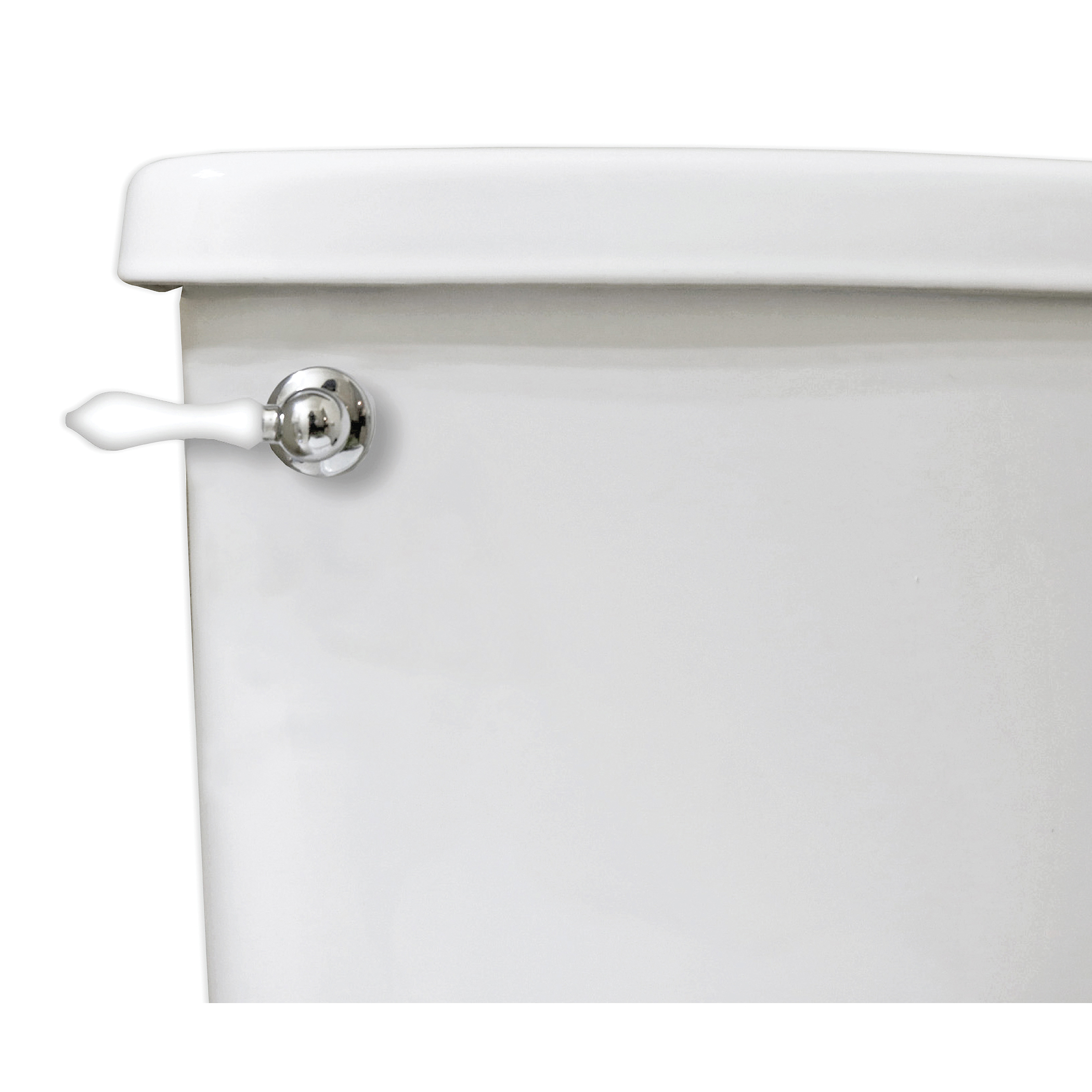 12062 Universal Decorative Toilet Handle, 9-3/4 in L Flush Arm, Plastic, Chrome