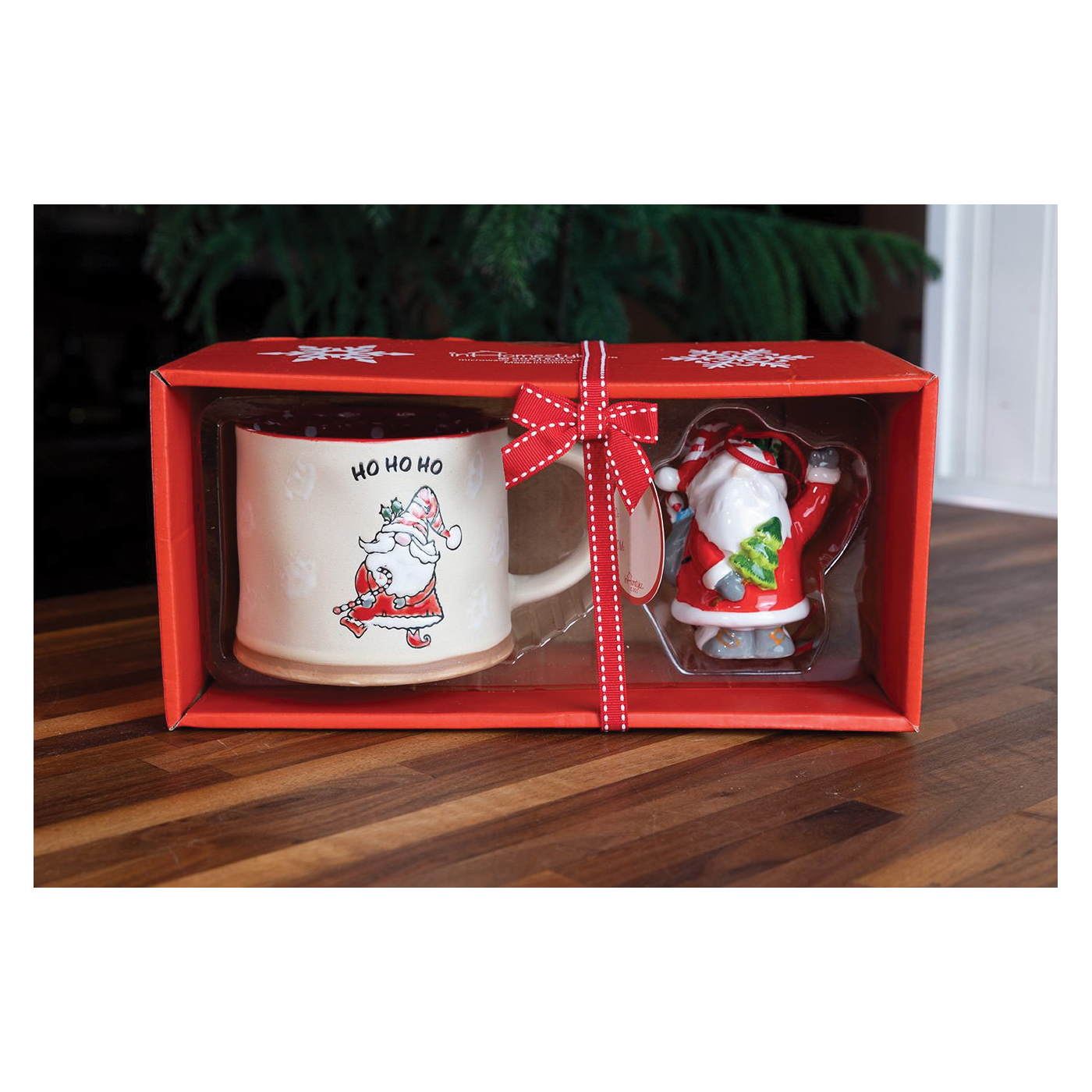 Blue Sky 75231 Barnaby Mug and Ornament Set, Santa - 5