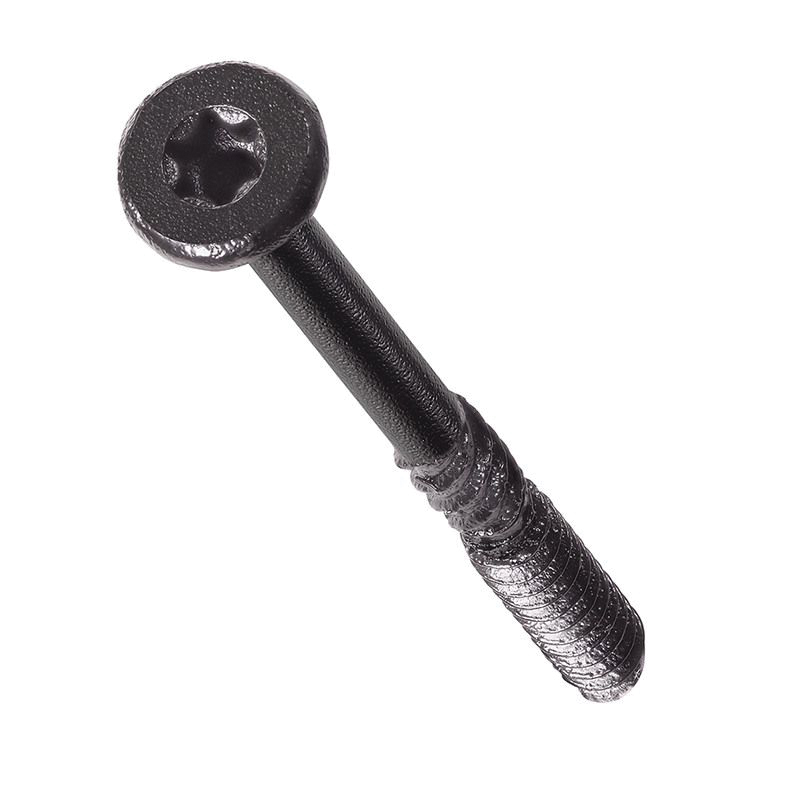 MVP Multi-Purpose Screw, Fastenmaster, 2-1/2 in L, Torx TTap Drive, Flat Head, Black Ext. Coating, 100 pk - 2