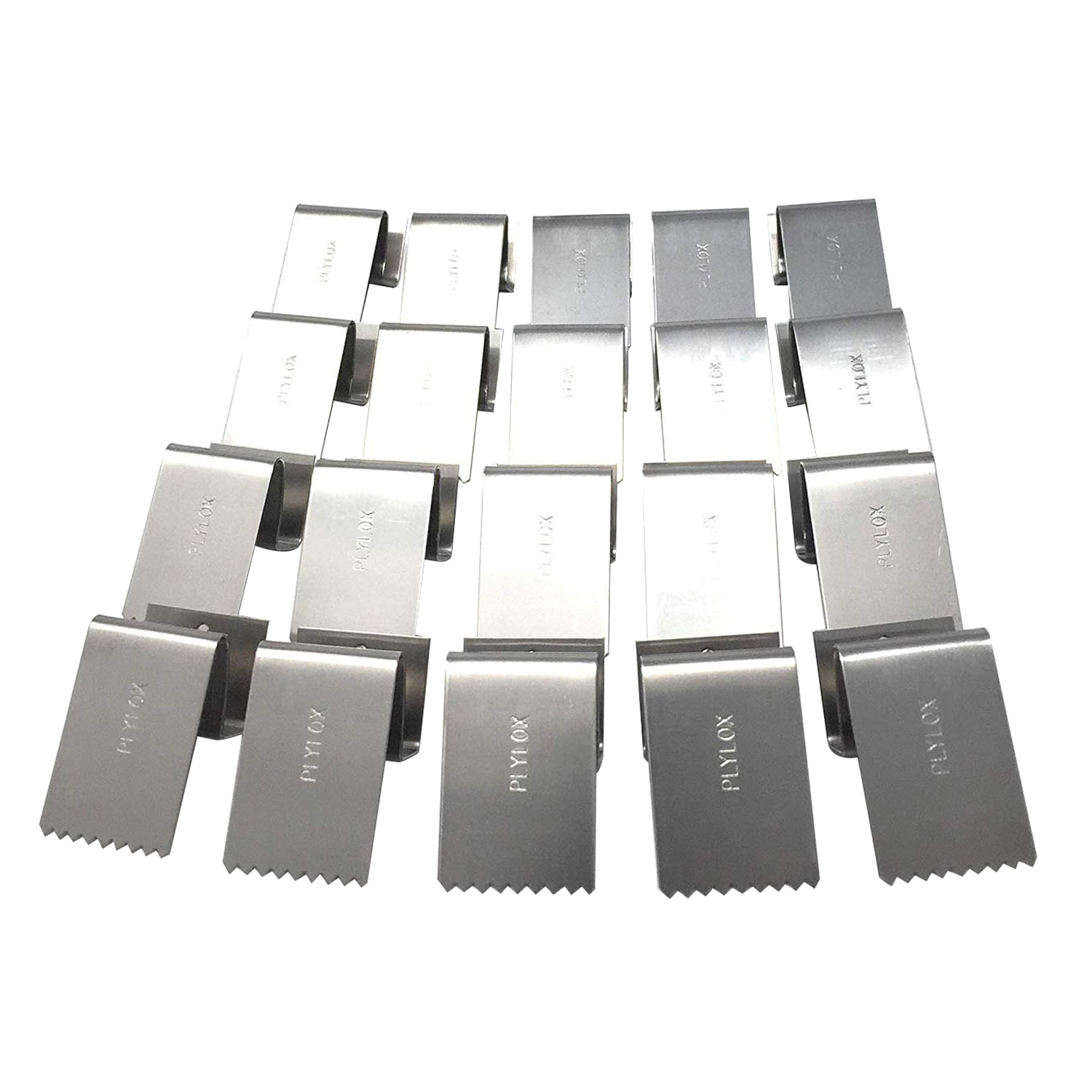 PLY-04 Hurricane Window Clips, Stainless Steel