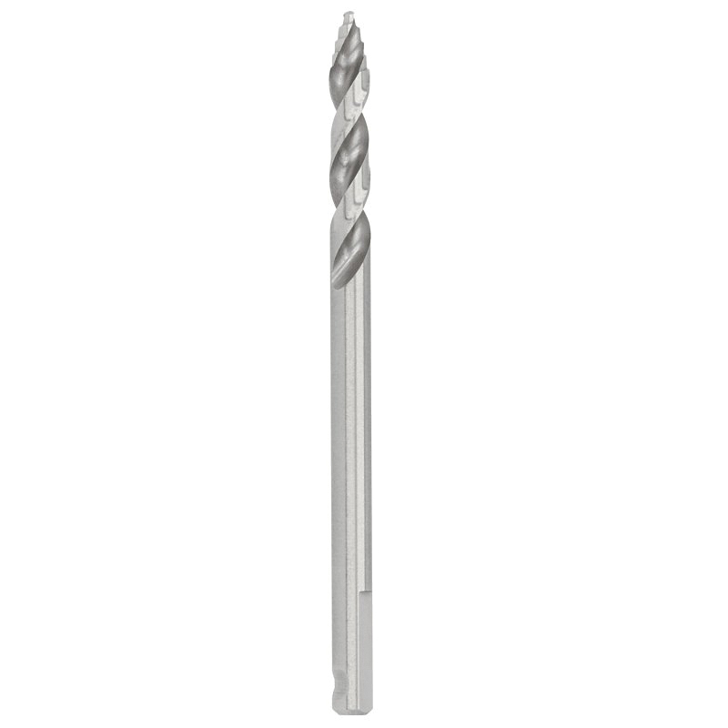 LXAH99414PB Hole Saw Pilot Drill, 1/4 in Shank, 1/4 in Dia Bit, 4-1/4 in L Bit, Round Shank