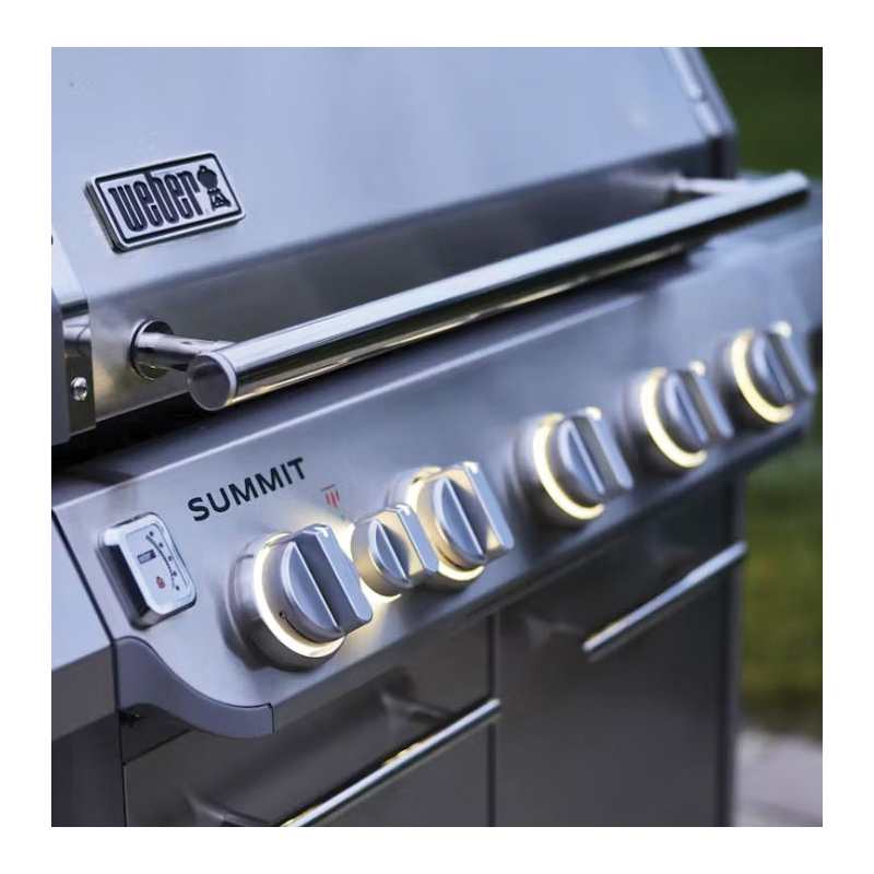 Weber 1500028 Gas Grill, 65,000 Btu/hr BTU, Liquid Propane, 5 -Burner, 681 sq-in Primary Cooking Surface - 2