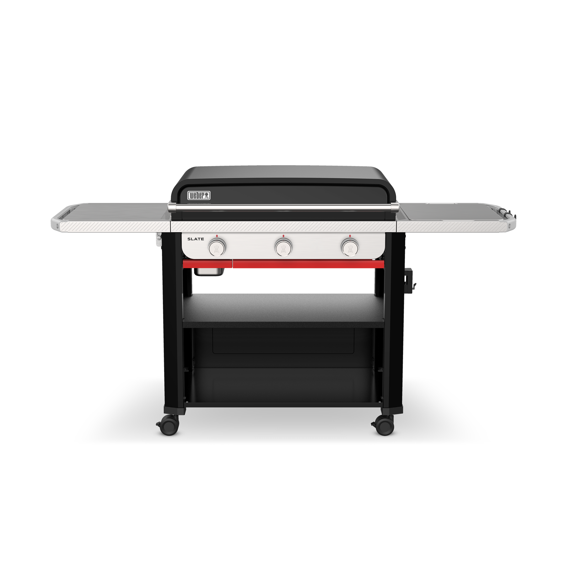 1500014 Griddle Grill, Liquid Propane, 3-Burner, Black