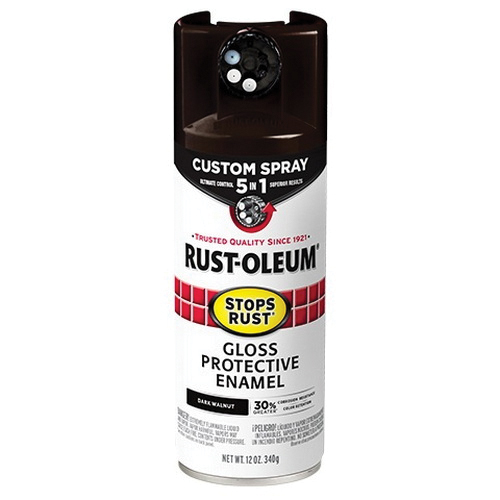 376890 Rust Preventative Spray Paint, 12 oz Can, 6 to 10 sq-ft/can Coverage Area, Oil Base, Gloss