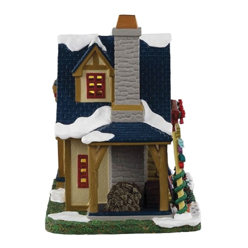 Lemax 35047 Christmas Village, 7.56 in W, Porcelain, LED, Internal Light/Music: Internal Light - 2