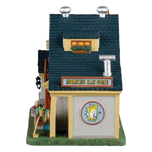 Lemax 35056 Christmas Village, 7.32 in W, Porcelain, LED, Internal Light/Music: Internal Light - 3