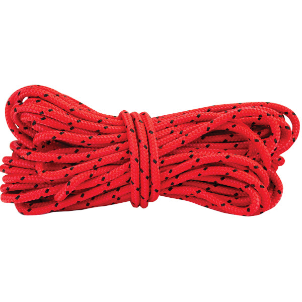 SUPPLY SIDE USA PackRite SS-75002 Tie Down Rope, 7/32 in Dia, 50 ft L, Poly, White