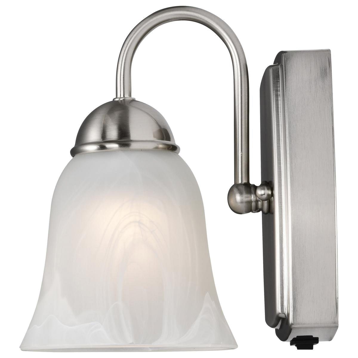 Vanity Light, Satco, Integrated LED, Brushed Nickel - 4