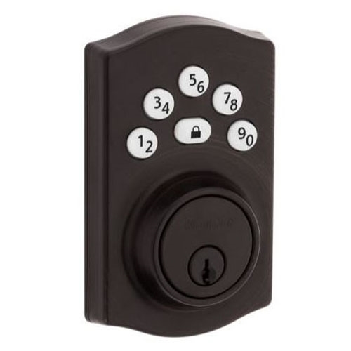 Powerbolt 240 992400-003 Keypad Electronic Lock, 3 Grade, Zinc, Venetian Bronze, KW1 Keyway