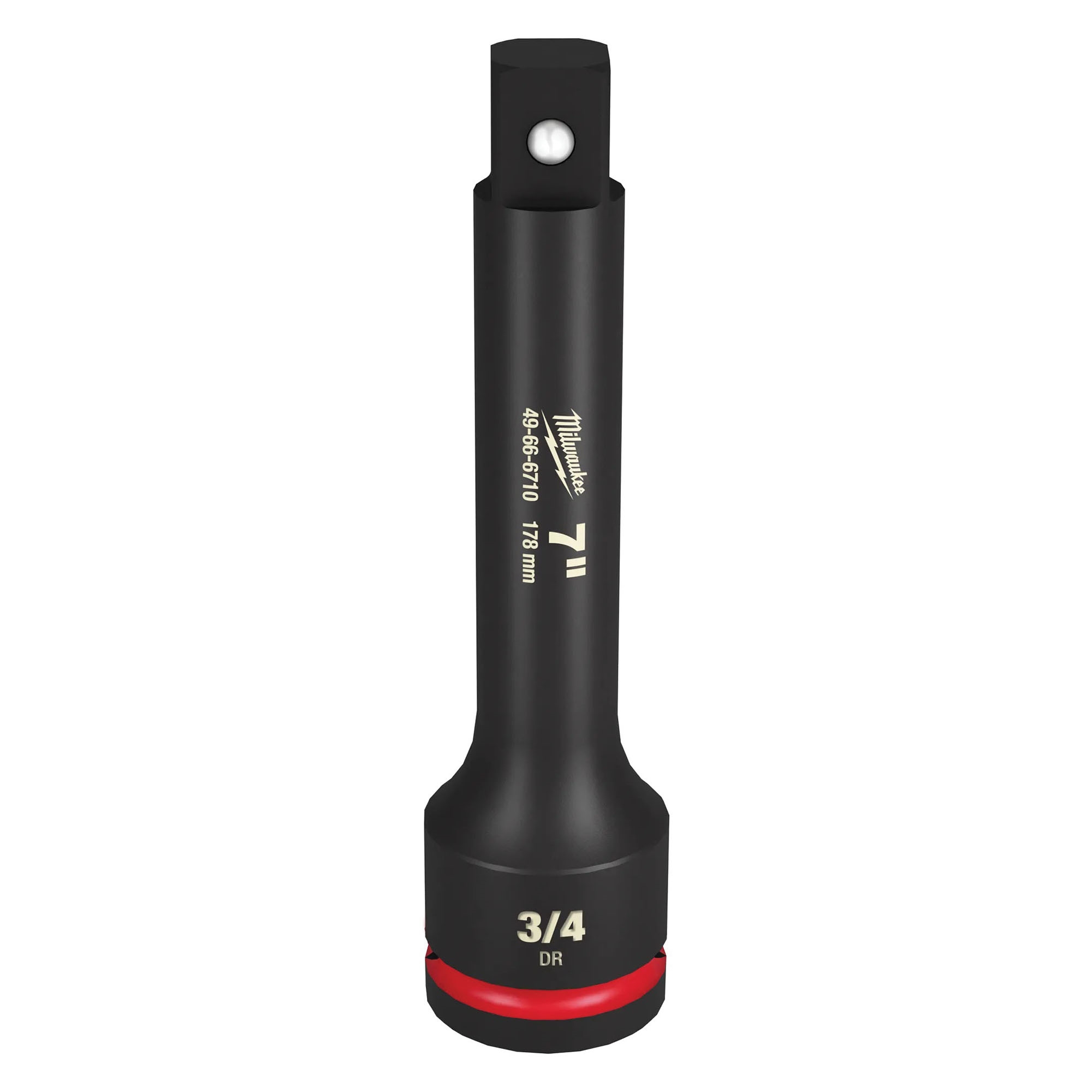 SHOCKWAVE Impact Duty 49-66-6710 Impact Extension, 3/4 in Drive, Square Drive, 3/4 in Output Drive, 7 in L