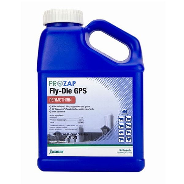 1486520 Fly-Die GPS, Liquid, Clear, Odorless, Slight, 1 gal