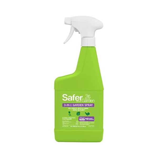SG5452 3-in-1 Garden Spray, Liquid, Spray Application, 24 fl-oz Bottle