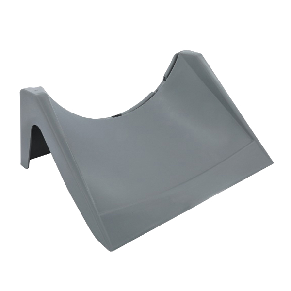 Attachable Dust Pan, Danco, 5 gal, Plastic/Polypropylene, Gray - 2