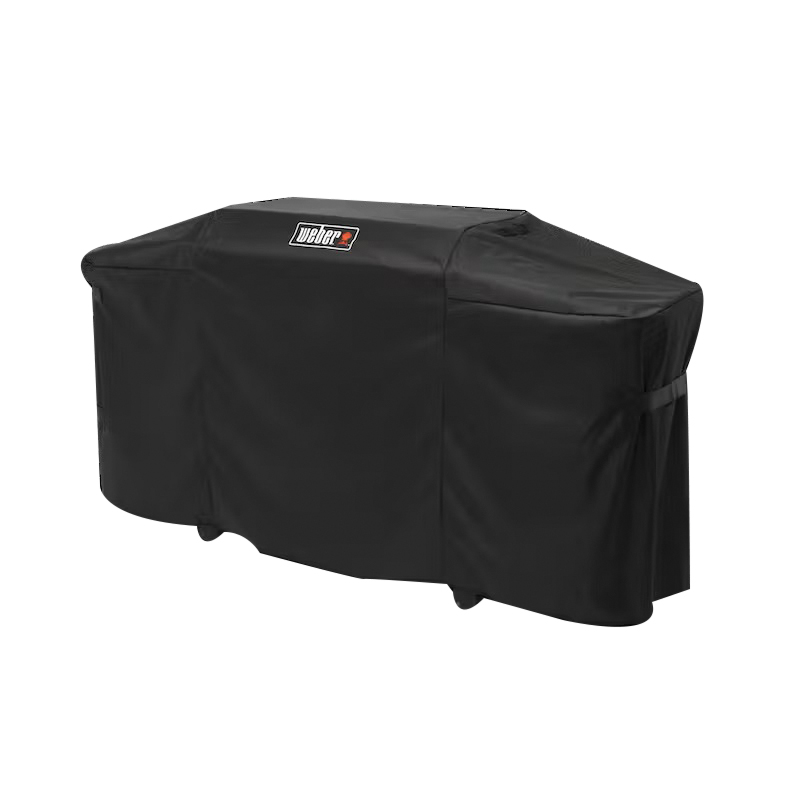Weber 3400119 Griddle Cover, 70 in W, 23-1/2 in D, 39-1/2 in H, Polyester, Black - 3