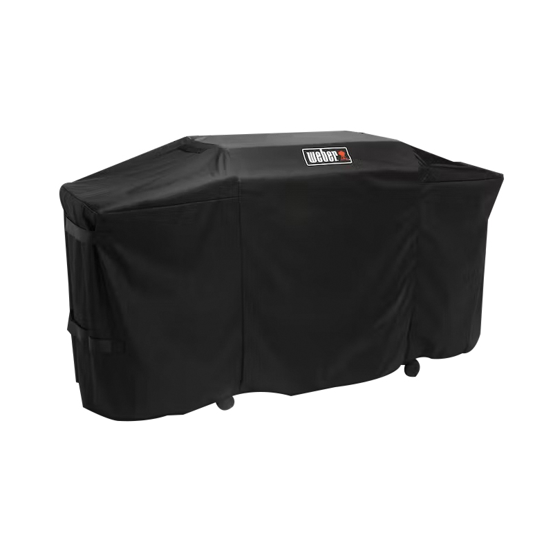 Weber 3400119 Griddle Cover, 70 in W, 23-1/2 in D, 39-1/2 in H, Polyester, Black - 4