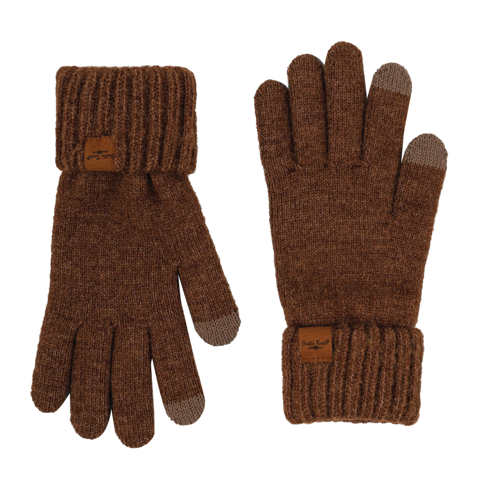 Britt's knits Mainstay Series BKMSG2-BRN Gloves, Brown