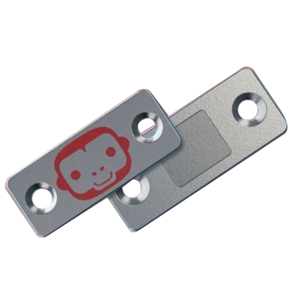 Ruby 16562-8 Monkey Magnet, Iron, Red/Silver