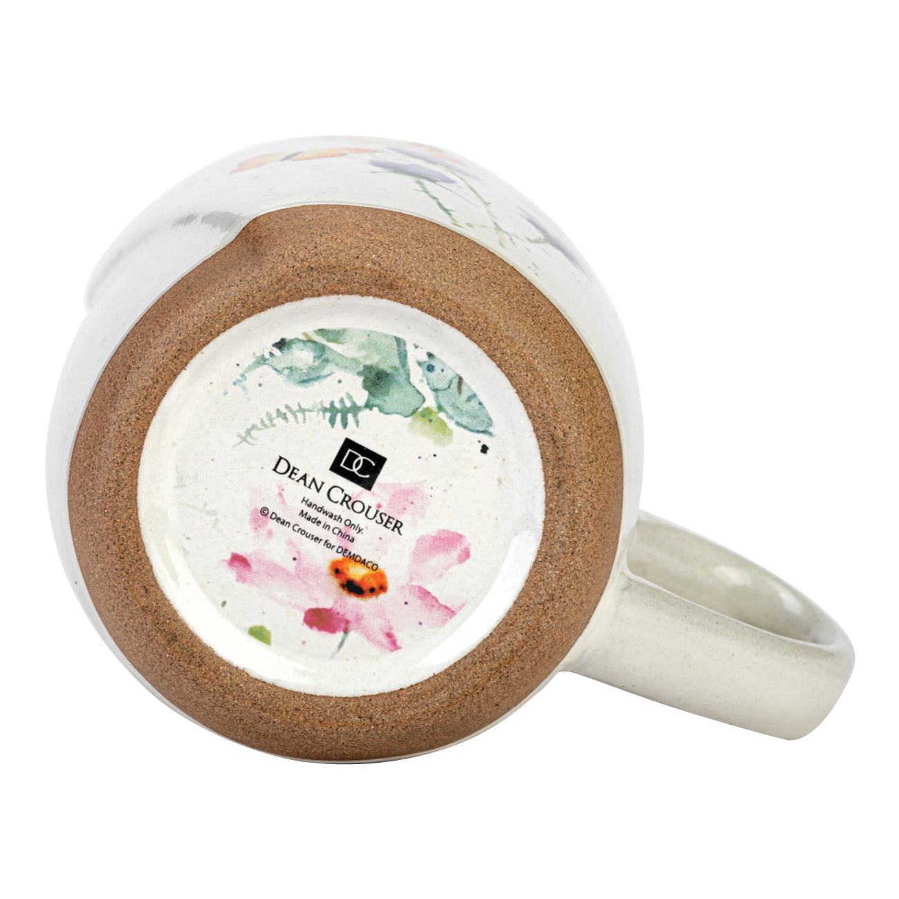 Demdaco Butterfly, Dean Crouser Series 1004610231 Mug, 14 oz, Stoneware - 2