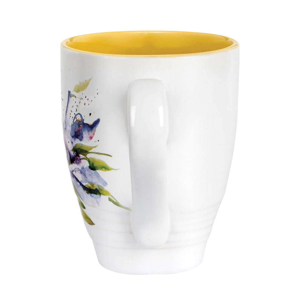 Demdaco Dean Crouser Series 1004610069 Mug, Nectar Bumblebee, 14.8 oz, Stoneware - 3
