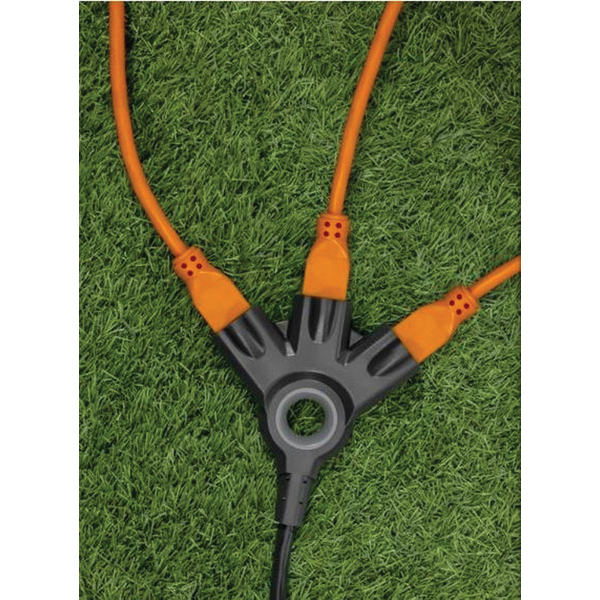 Philips EZGrip SPC3253ZB/37 Indoor/Outdoor Extension Cord, 16 AWG Cable, Plug, Grounded, 25 ft L, 13 A, 125 V, Black - 3