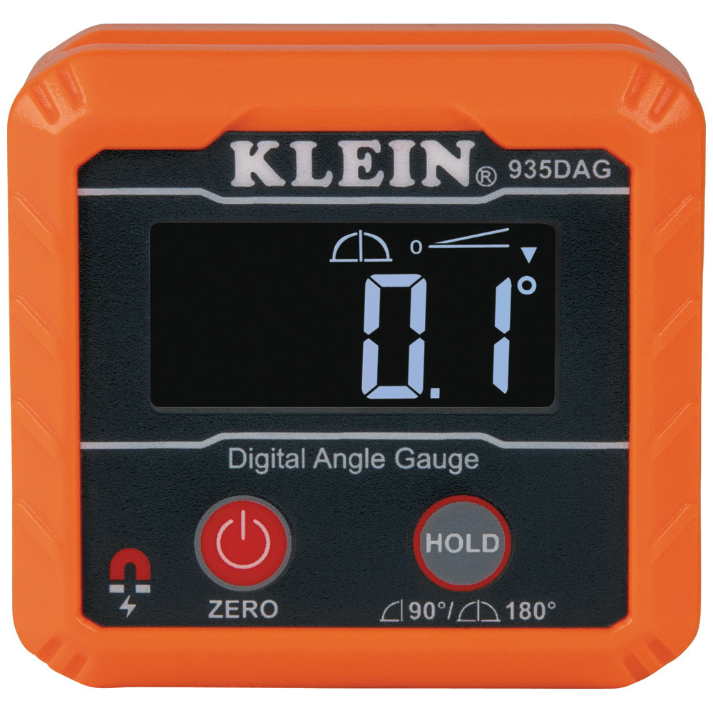 935DAG Angle Gauge Level, Functions: Relative Angles, Set Angles, 0 to 180 deg, Digital Display