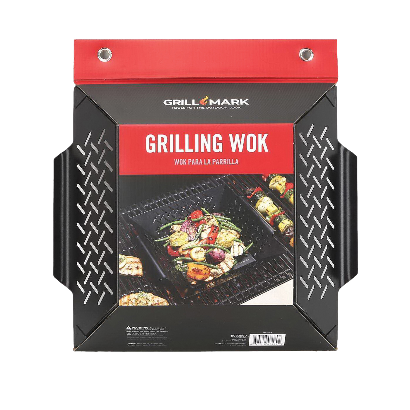 Wok Topper, Grillmark, Steel, Gray - 2
