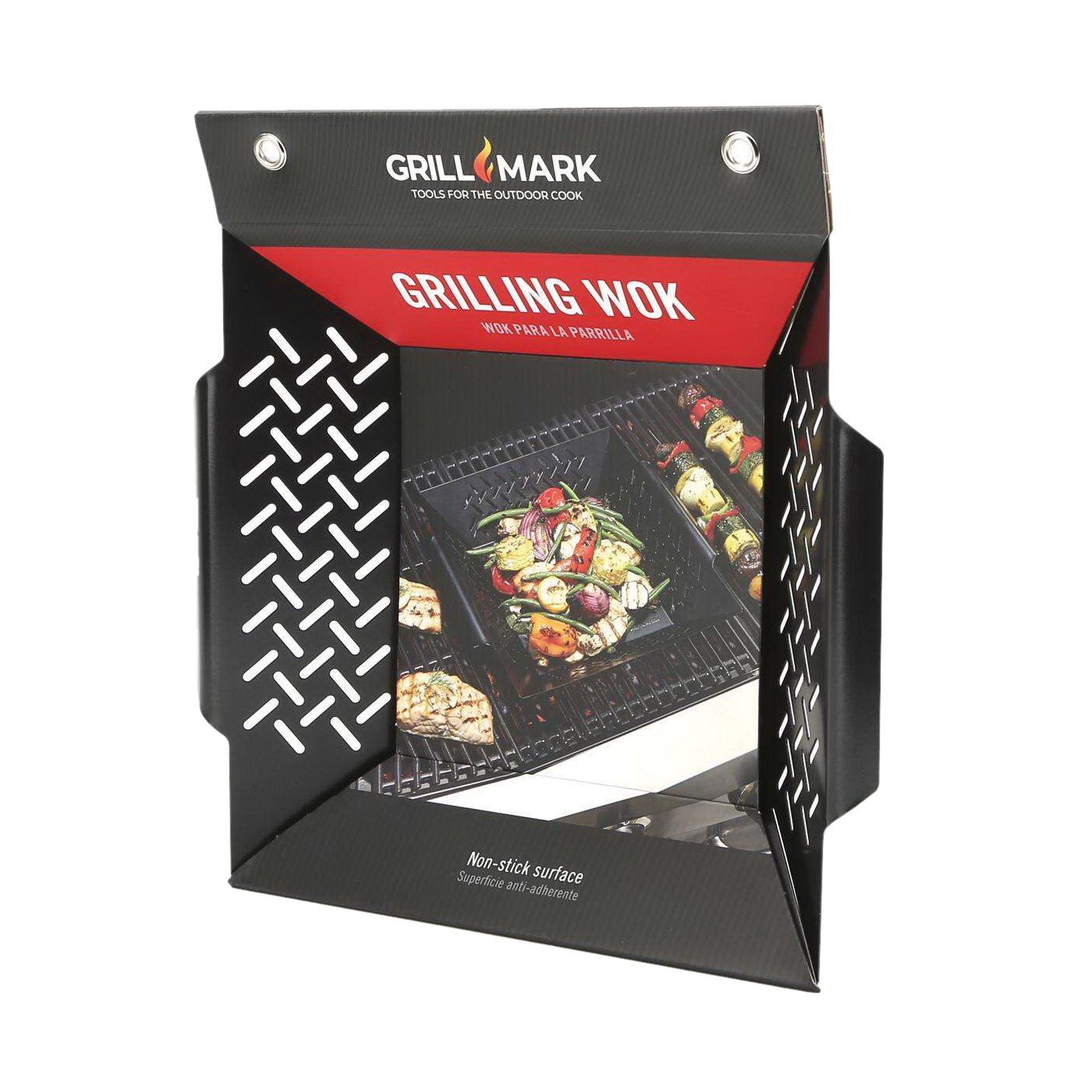 Wok Topper, Grillmark, Steel, Gray - 3