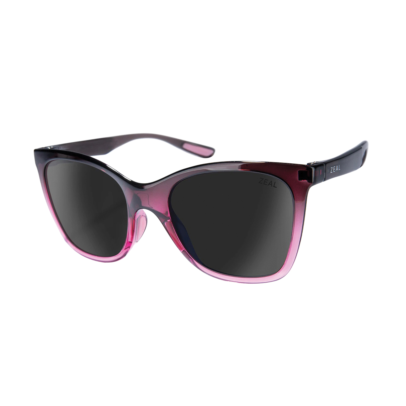 Zeal Optics Willow Plant-based Cat Eye Polarized Sunglasses, Navy Tortoise/Polarized Horizon Blue WILLOW Lifestyle Sunglasses