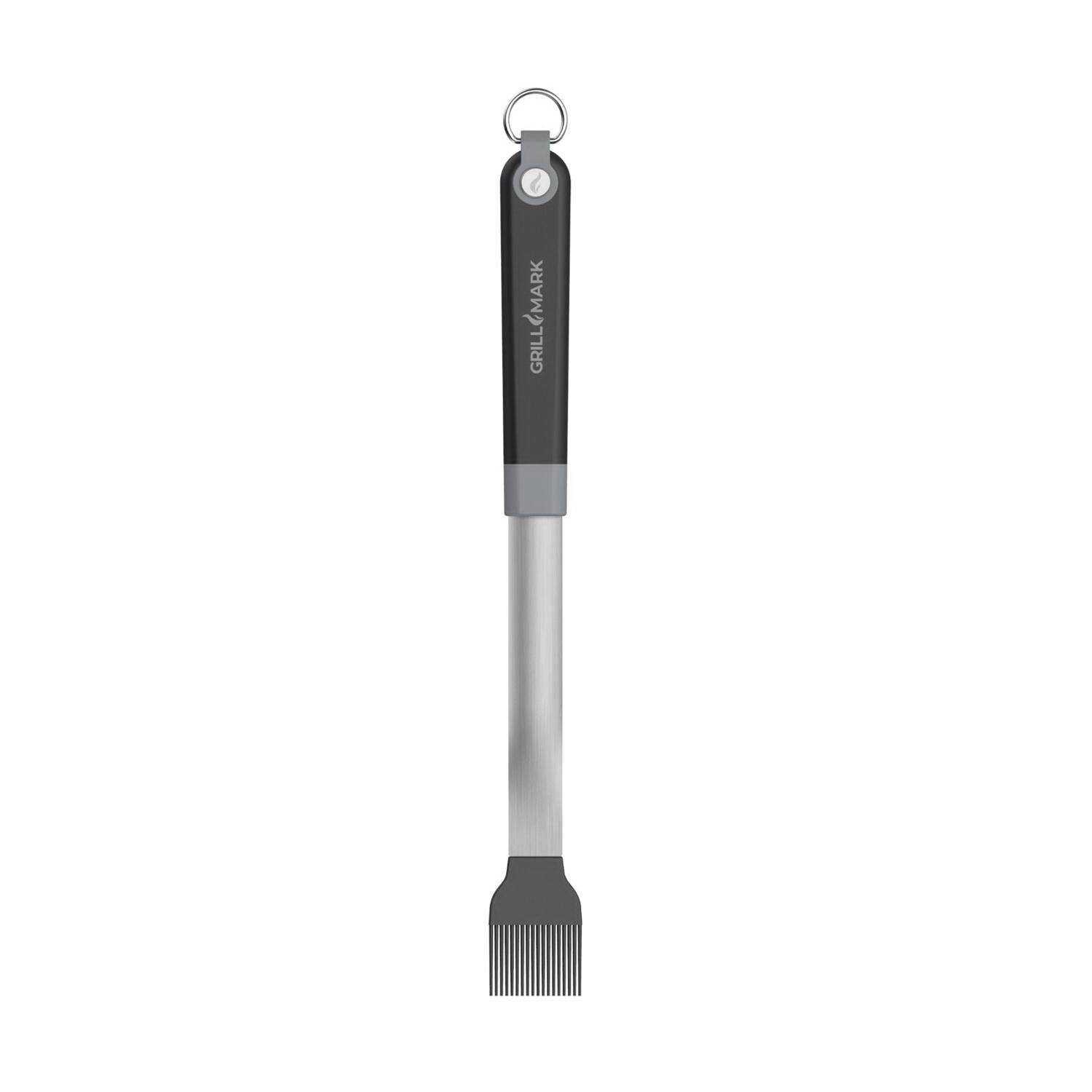 Grill Basting Brush, GrillMark, Silicone/Steel Bristle, Plastic Handle - 4