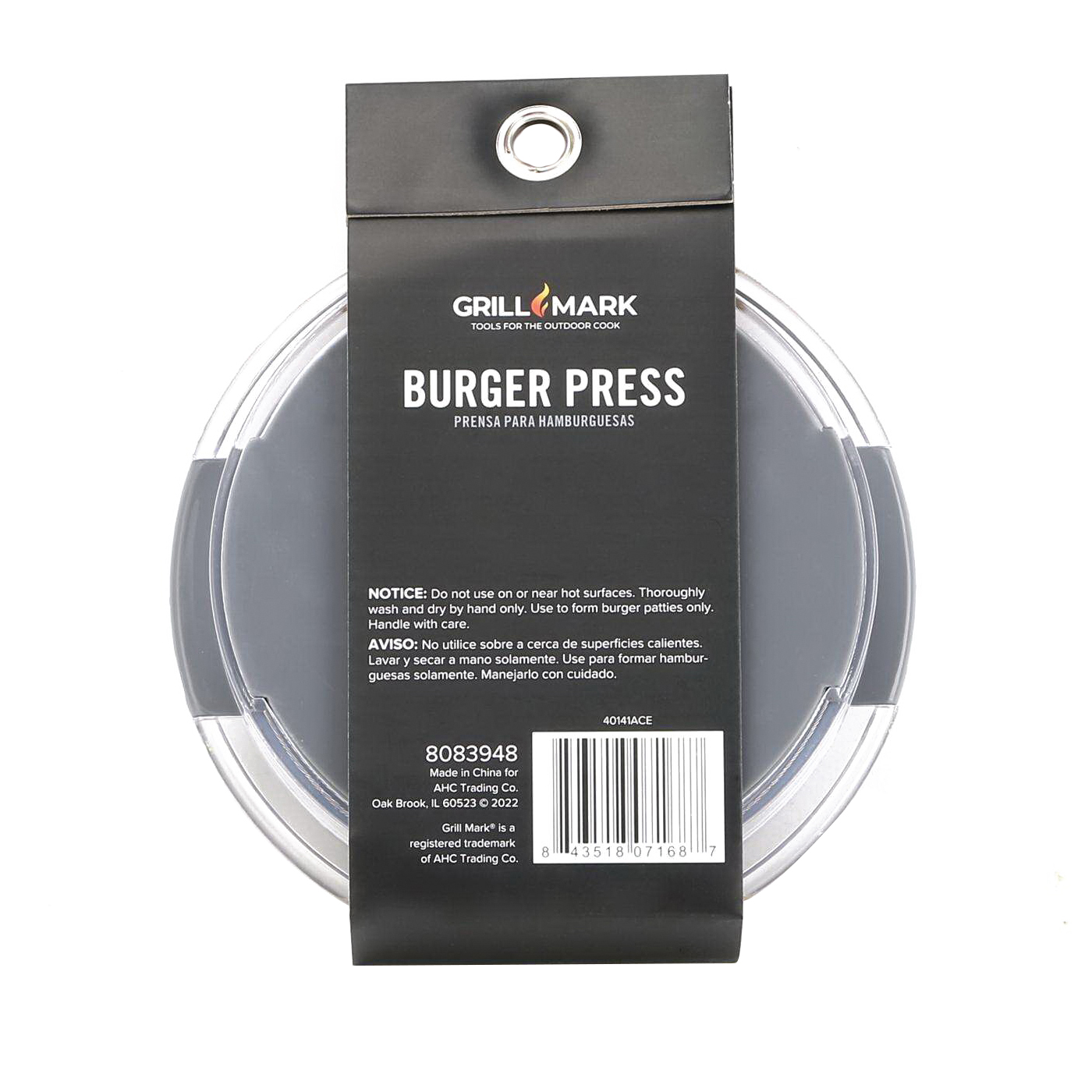 Burger Press, Grillmark, Plastic - 2